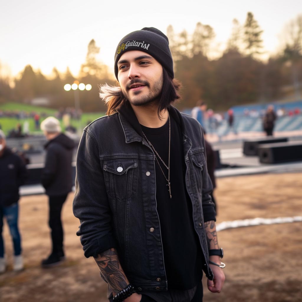 LeftyGuitarist Unisex Beanie Hat - A Beanie to Warm Your Soul