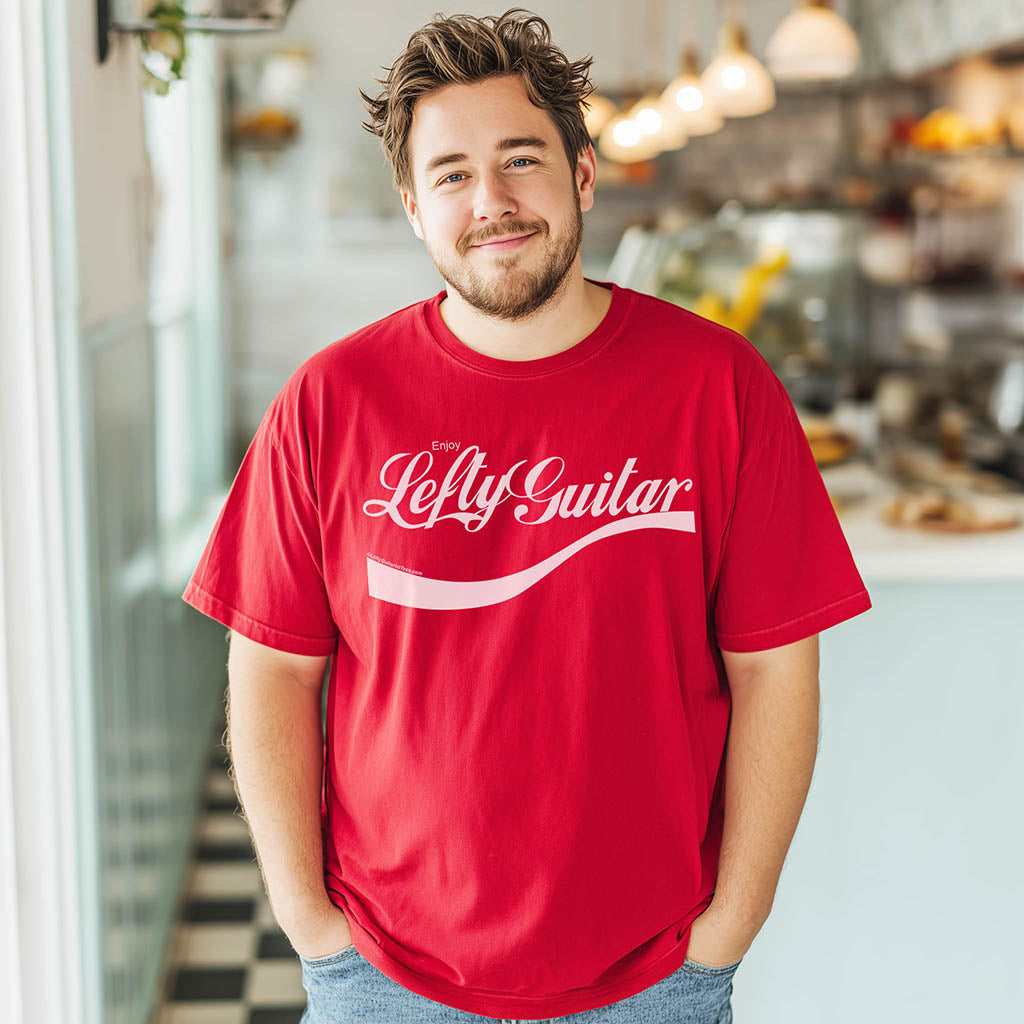"Enjoy Lefty Guitar" Unisex T-shirt
