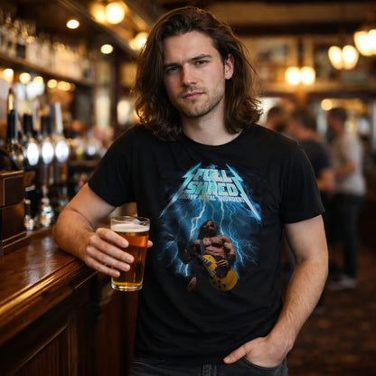 "Full Shred: Heavy Metal Thunder!" Unisex Tee