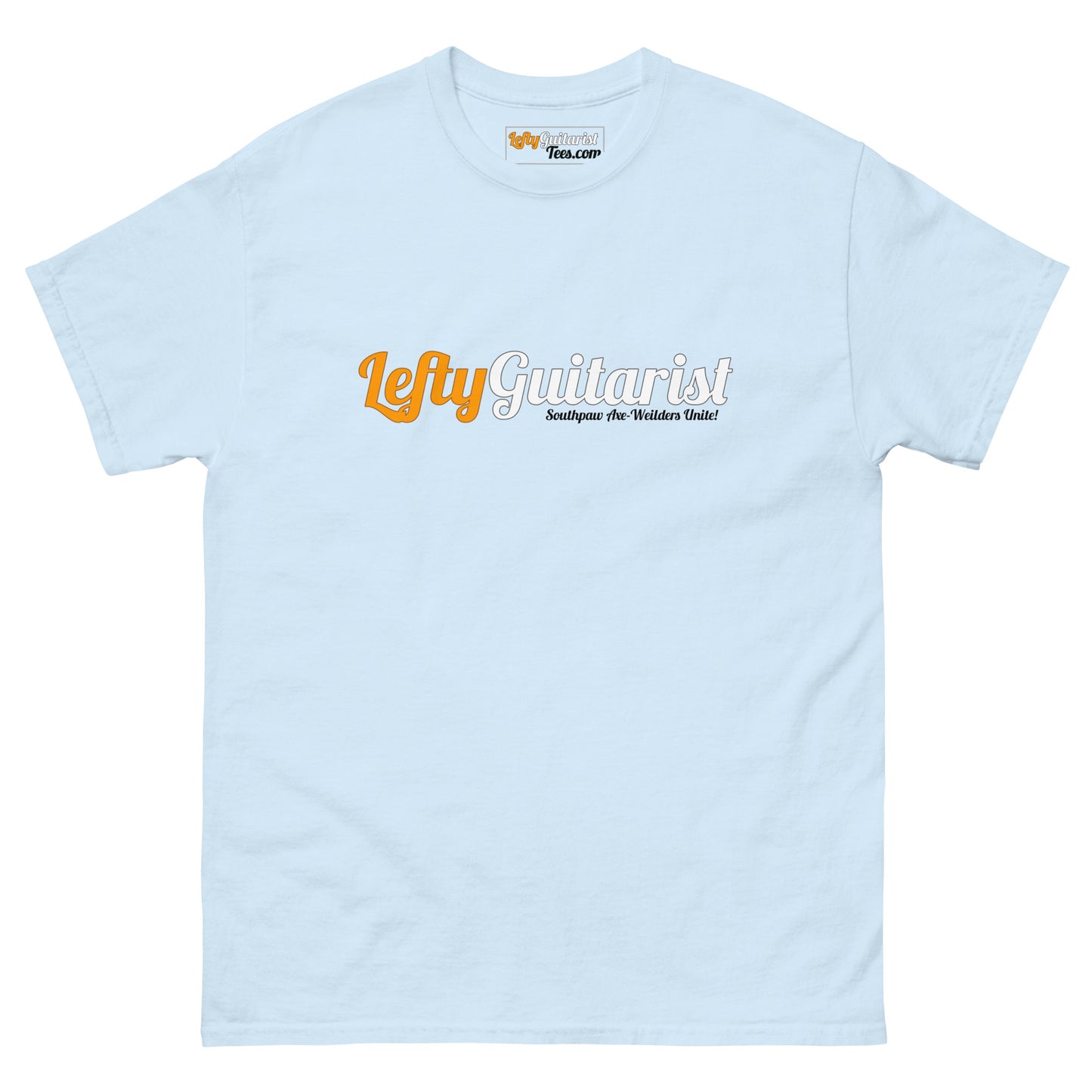 LeftyGuitarist Big Logo Unisex T-Shirt - Show Your Lefty Pride Wherever You Go!