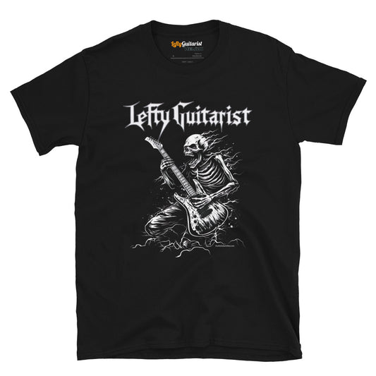 LeftyGuitarist "Skeleton" Unisex T-Shirt